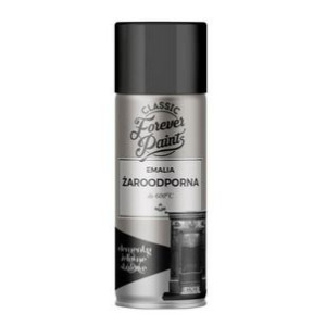 Emalia w sprayu uniwersalna  żarodp.czarna 600"